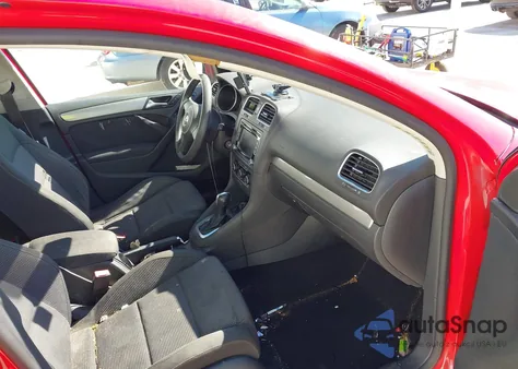 2012 Volkswagen Golf 2.5L 4-Door from USA, damaged, VIN WVWDB7AJ3CW330499